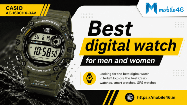 Best Digital Watch in India 2026 – Top Casio & Smart Watches Under ₹3000
