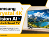 Samsung Crystal 4K Vision AI (43-inch Smart TV) Review 2026: Is It Worth Buying? Samsung Crystal 4K Vision AI (43-inch Smart TV) Review 2026