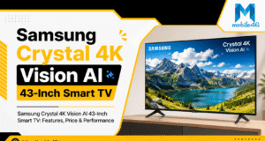 Samsung Crystal 4K Vision AI (43-inch Smart TV) Review 2026: Is It Worth Buying? Samsung Crystal 4K Vision AI (43-inch Smart TV) Review 2026