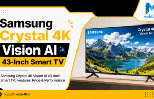 Samsung Crystal 4K Vision AI (43-inch Smart TV) Review 2026: Is It Worth Buying? Samsung Crystal 4K Vision AI (43-inch Smart TV) Review 2026