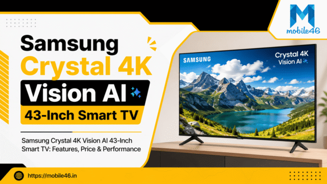 Samsung Crystal 4K Vision AI (43-inch Smart TV) Review 2026