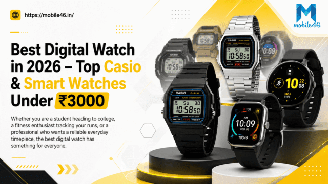 Best Digital Watch in 2026 – Top Casio & Smart Watches Under ₹3000